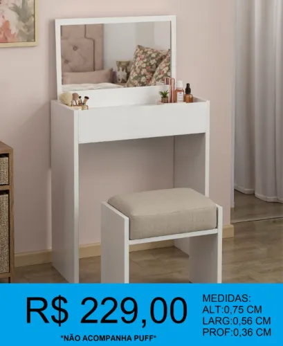 Penteadeira infantil - compre hoje e receba amanhã 