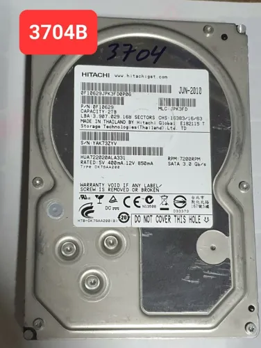 Placa Hd 2 Tb Hua722020ala331 - Cod. 3704b