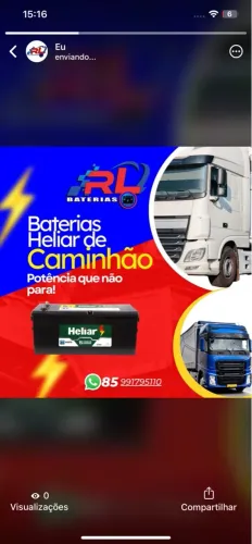 Baterias Heliar para Caminhões - Potência Garantida!