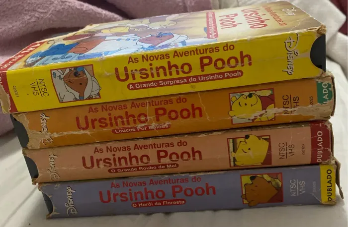 As Novas Aventuras do Ursinho Pooh em VHS