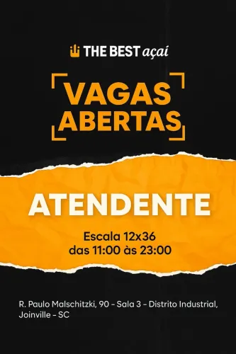Vaga de Atendente 