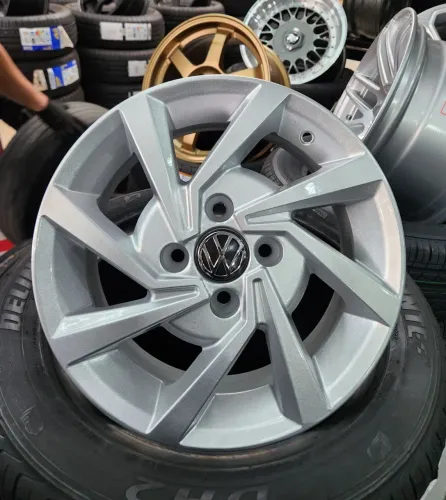Jogo de rodas gol aro 14 4x100 novas