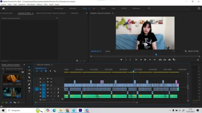 Editor de vídeo profissional