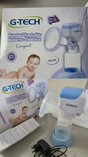 Extrator de Leite Materno Elétrico G-Tech Compact - Novo