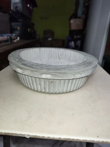 Vaso decorativo de cimento