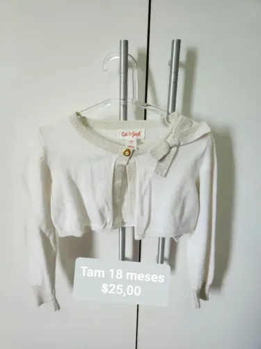 Bolero para bebê de 18 meses