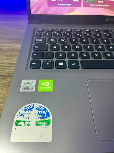 Notebook Asus Escritório Impecável | i5 10° | Nvidia MX310 2gb | 8gb RAM