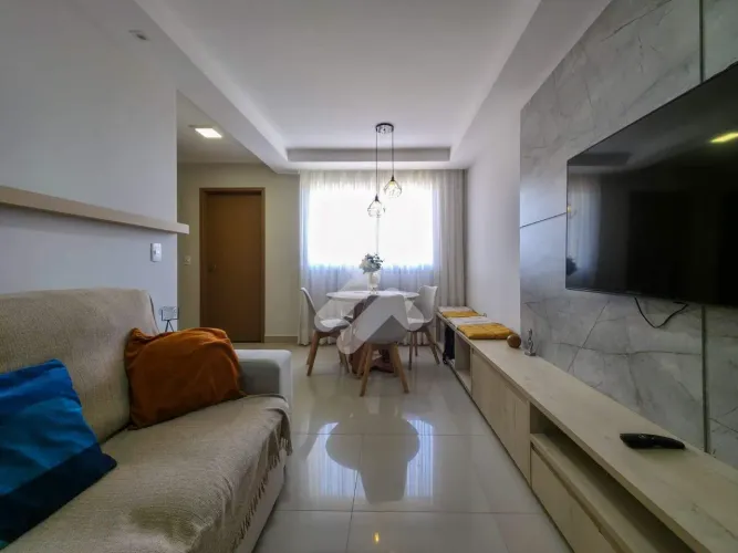 Apartamento à locação em Lagoa Seca, mobiliado (Natal/RN) | Condomínio Torres das Dunas | 