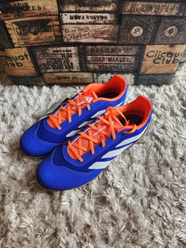 Futsal original  Adidas Predator - Azul e Laranja