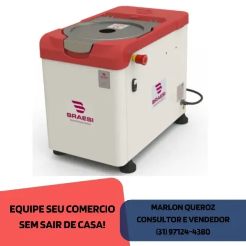 Amassadeira Rápida 15 KG Braesi Nova