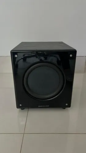 Subwoofer Pure Acoustics Ativo - Grave Forte e Potente