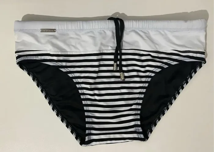 Sunga Slim Navarro listrada 