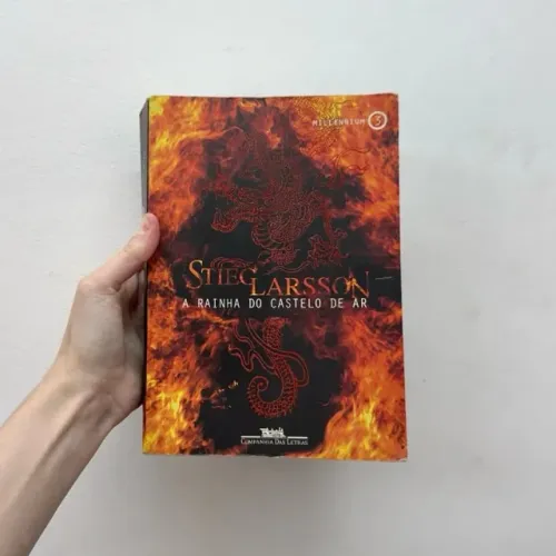 Livro A Rainha do Castelo de Ar Millennium 3 - Stieg Larsson | Brechó | Desapego | Sebo