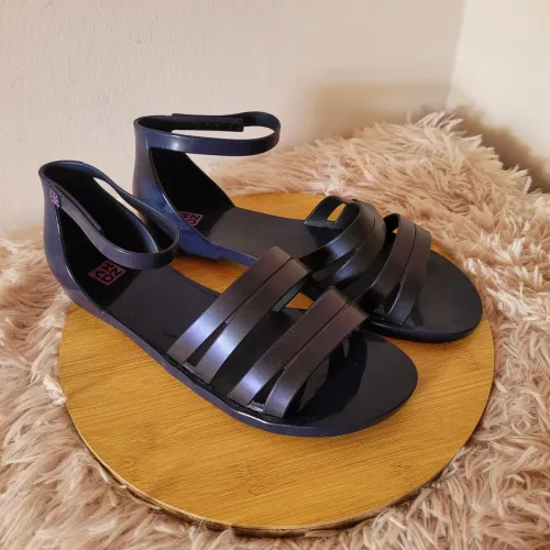 Sandália Feminina Azul Escuro zaxy - Tamanho 39