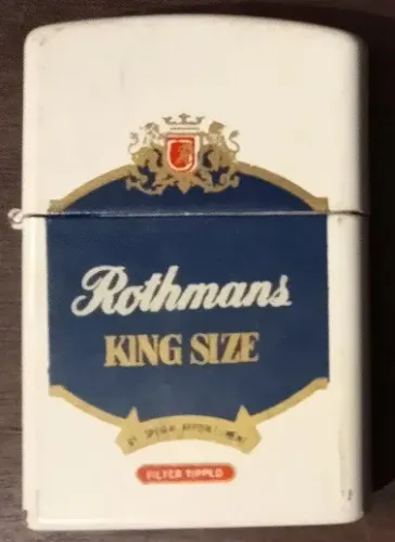 Antigo isqueiro com o logo da Rothmans King Size - Anos 80/90  
