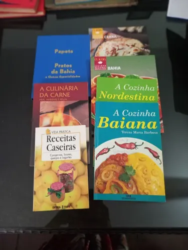 Livros de Receitas - Baiana, Nordestina e Caseiras