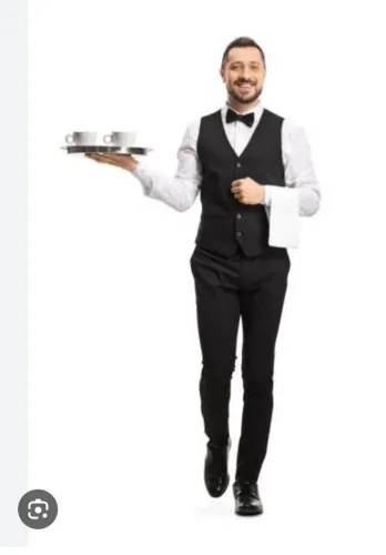 Garçom disponível para réveillo 