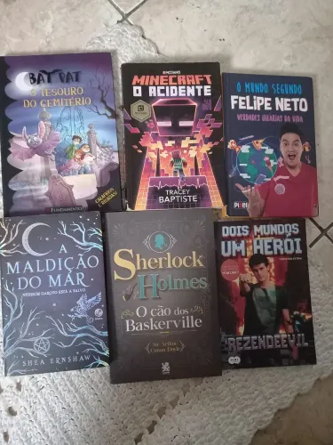 Livros infantis e juvenis - Diversos títulos