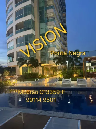 Apartamento 150m2 no VISION, 3 suites, 3 vagas,  ORIGINAL. De frente para Bola de Ponta Ne