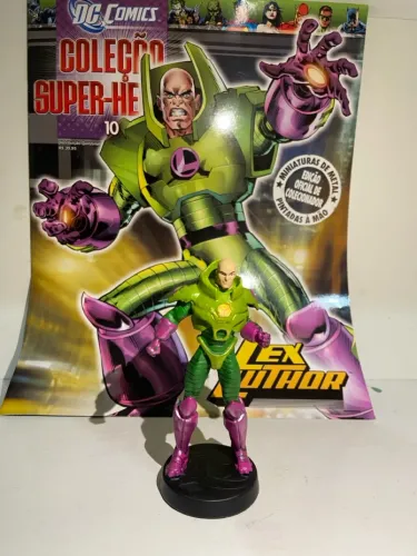 MINIATURA DE FERRO EAGLEMOSS : LEX LUTHOR