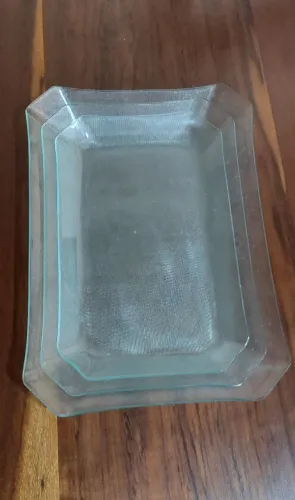 Conjunto de Travessas de Vidro