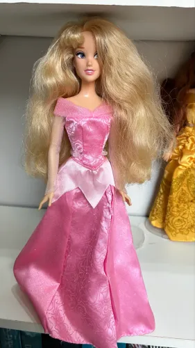 Boneca Rapunzel Aurora original Disney
