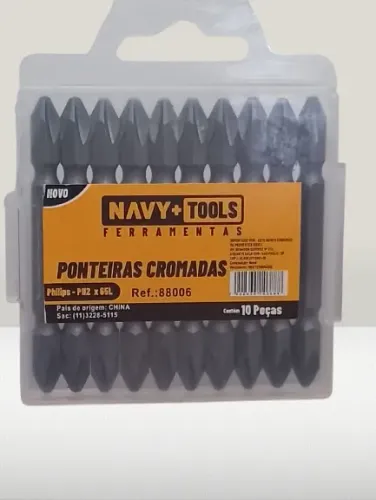Jogo Bits Ponteira Dupla 65mm Parafusadeira 10pç Ponta Ímã - Armarinho Ditudo