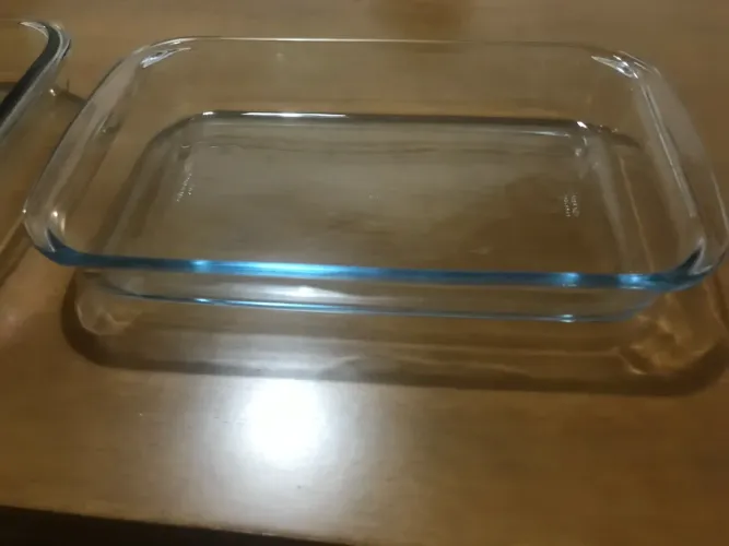 Formas de vidro para assar tamanho 20x33