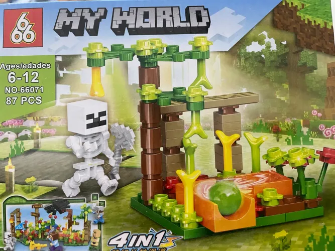 Lego minecraft - 87 peças