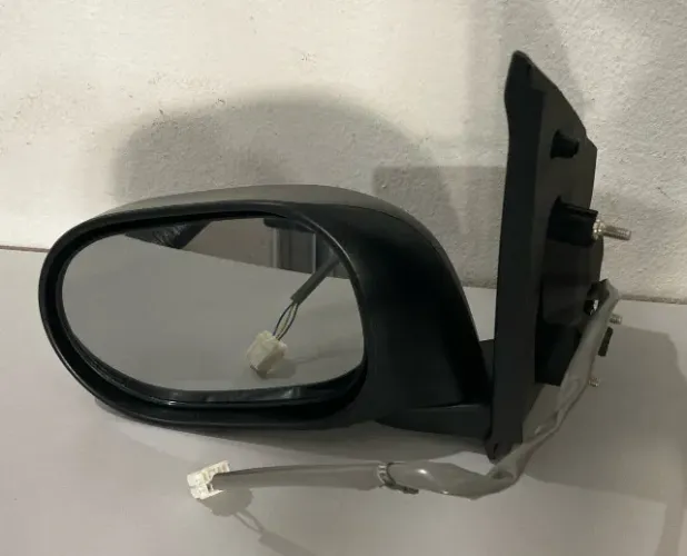 RETROVISOR NISSAN LIVINA 2009 até 2014 ELETRICA EXTERNO PRETO ESQUERDO