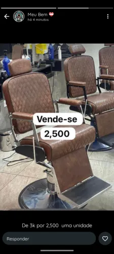 Cadeira de barbeiro ?