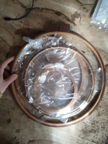 Kit de Bastidores de Madeira para Bordado. 4 BASTIDORES NOVOS. NUNCA USADOS.