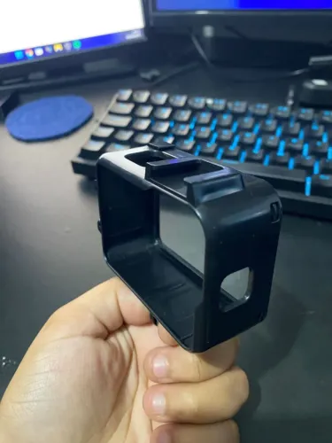 armação para go pro / frame moldura aberta go pro