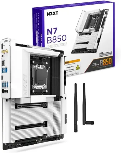 Placa mãe NZXT B7 B850 AM5 Pcie 5.0 Wifi 6e Ryzen 9000 [Lacrada com 3 anos de garantia]
