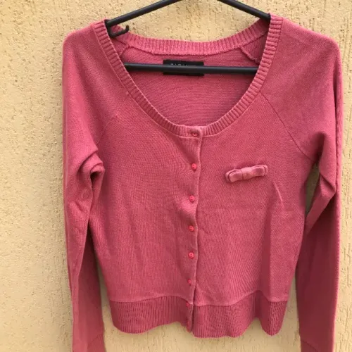 Casaquinho /suéter Rosa Clássico Zara
