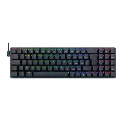 Teclado Mecânico 75% Redragon Ashe Pro Black RGB Bluetooth/Wireless Recarregável - WZetta