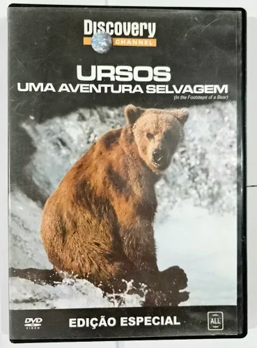 Ursos Uma Aventura Selvagem - Discovery Channel - Dvd Original 