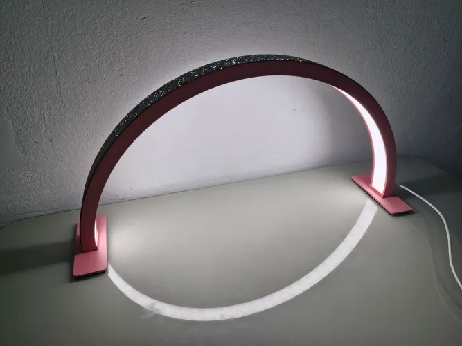 Luminária Led Moon Light Nova Meia Lua