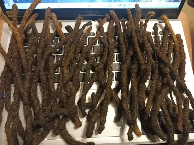 Dreadlocks ou dreads (natural)