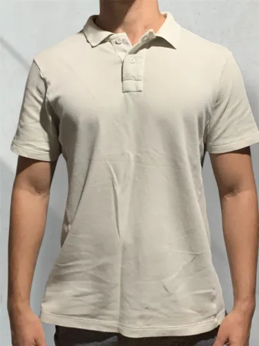 Camisa polo OFF WHITE.