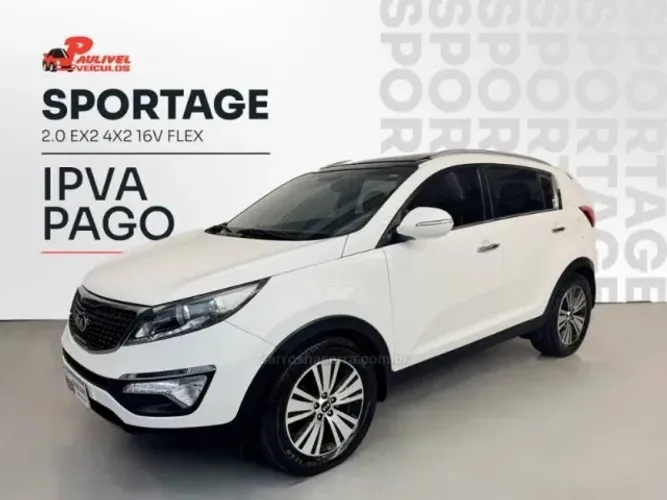 SPORTAGE 2.0 EX2 4X2 16V FLEX 4P AUTOMÁTICO