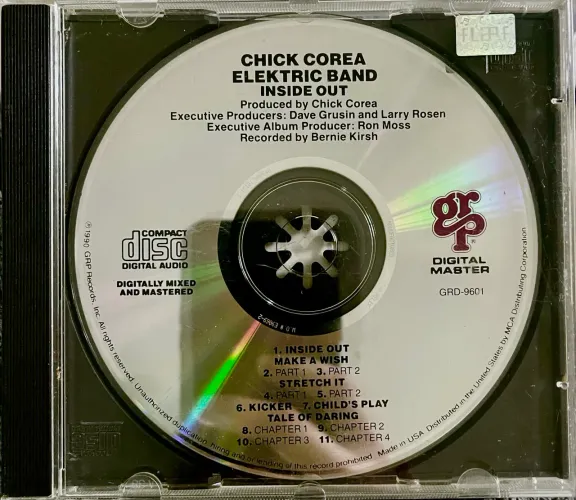 Cd  Inside Out  Da Chick Corea Elektric Band (importado Usa)