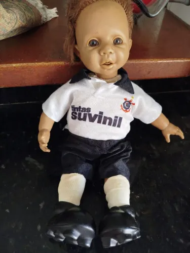 Relíquia. Boneco do Corinthians 
