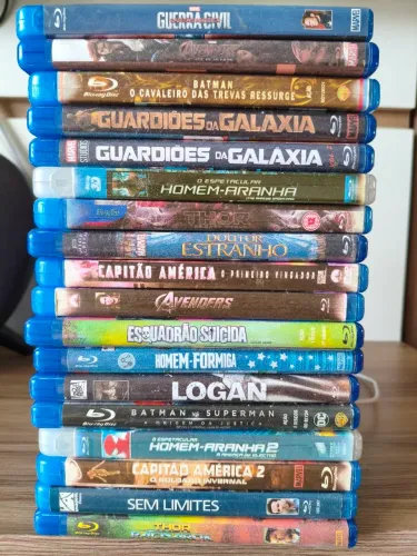 Blu Ray filmes marvel