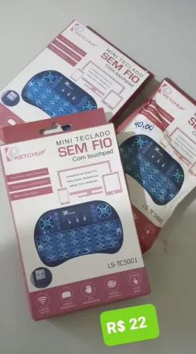 Mini Teclado TV Box, PC, Notebook