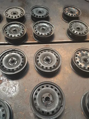  Rodas de Ferro 14 polegadas original VW para Gol, Voyage e Saveiro 