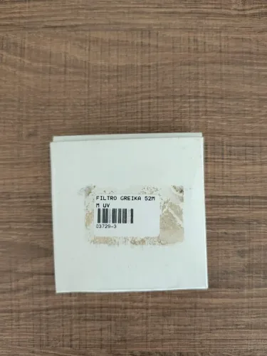 Filtro UV Greika 52mm para lente fotográfica