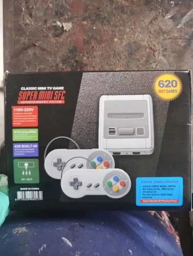 Super Mini SFC 620 Jogos - Reviva a Nostalgia!