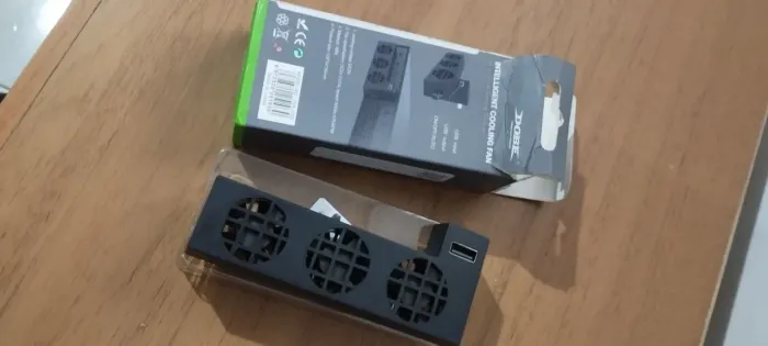 Acessórios Xbox one x suporte base e resfriador 