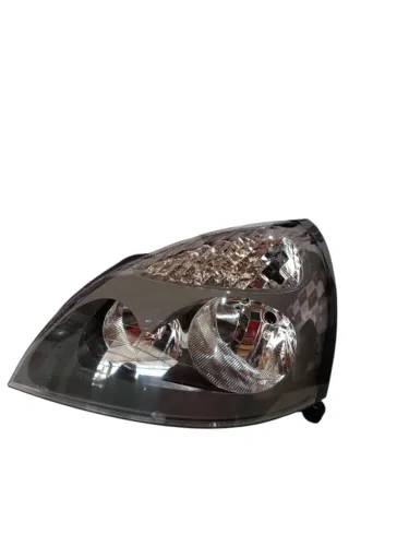 Farol Clio lado esquerdo cinza 2003 2004 2005 2006 2007 2008 2009 2010 2011 2012 